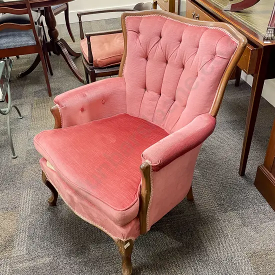 Button Back Armchair together with Nursing Chair