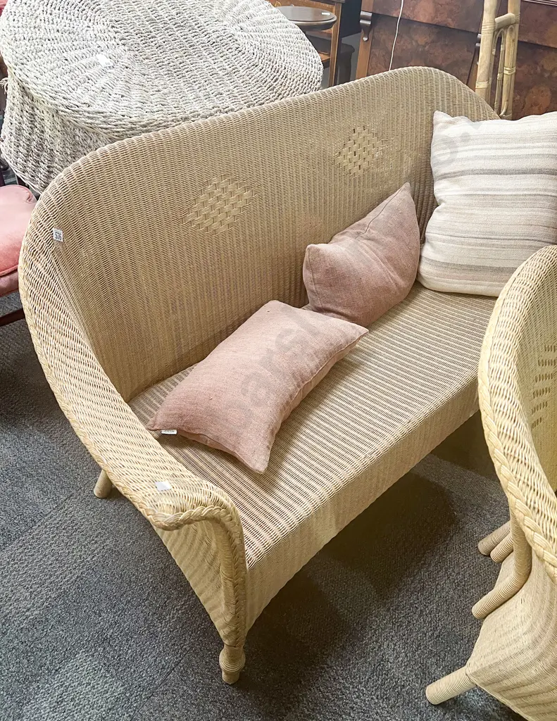 Lusty's Lloyd Loom Three Pce Conservatory Suite Image 1++
