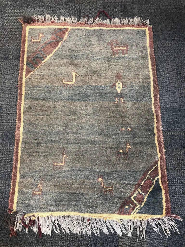 Persian Gabbeh Woollen Floor Rug Image 1++