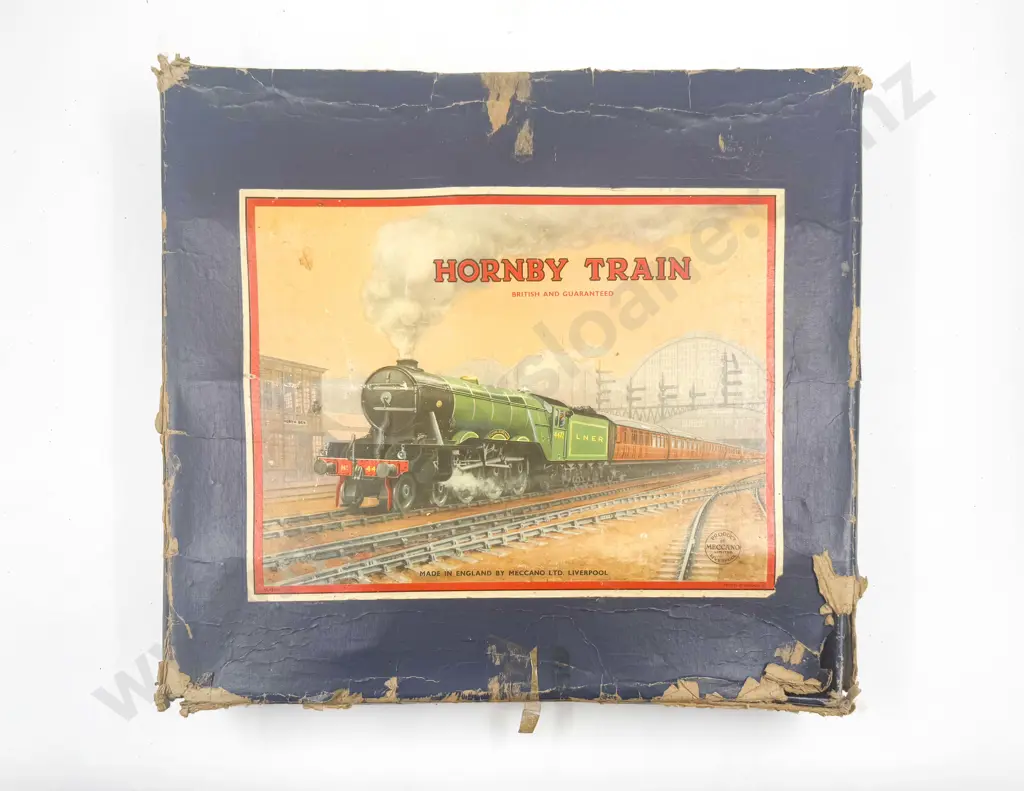 Hornby O Gauge Part Boxed Clockwork No101 Passenger Set Image 1++