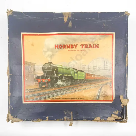 Hornby O Gauge Part Boxed Clockwork No101 Passenger Set