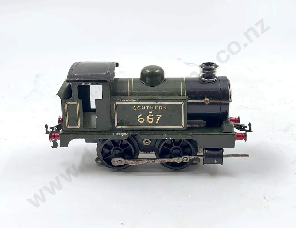 Hornby O Gauge No1 Electric Tank Locomotive Southern B 667 Image 1++