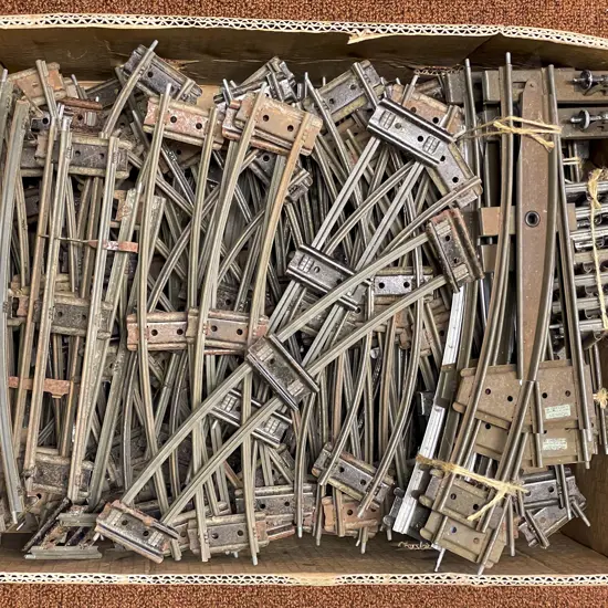 Two Carton Qtys Hornby O Gauge Track