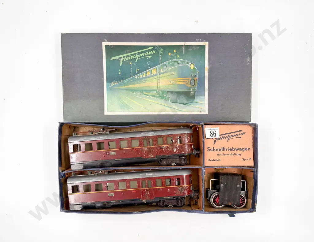 Fleischmann O Gauge Boxed Electric High Speed Motor Coach Image 1++