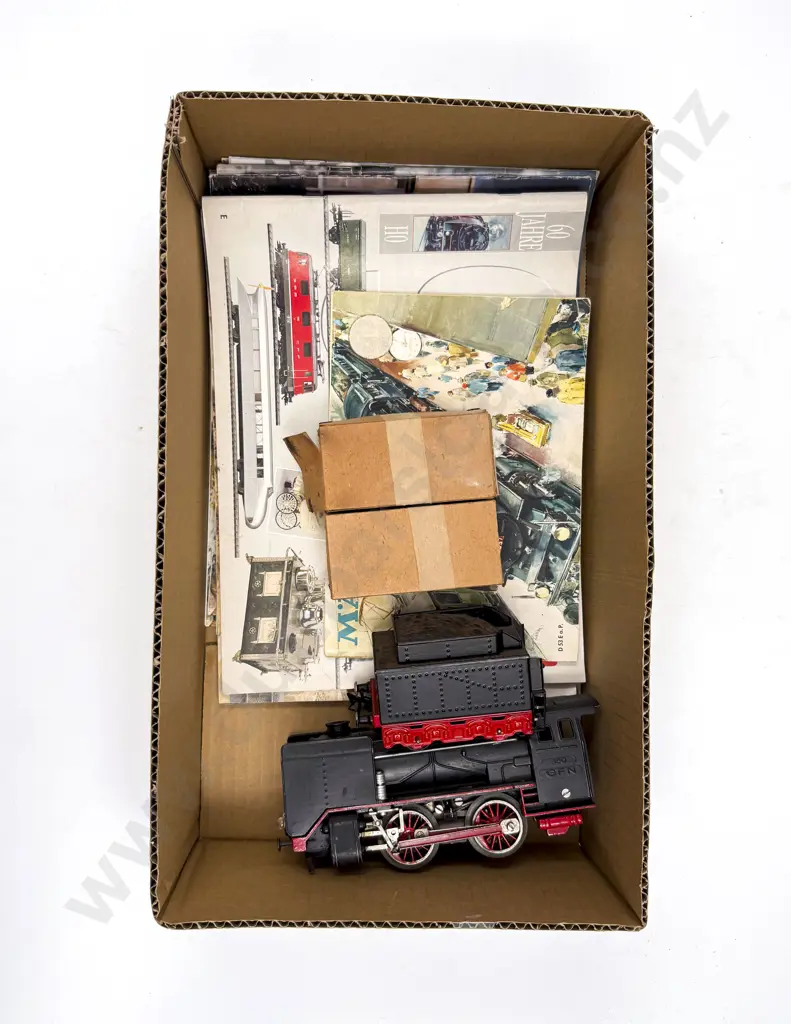 Fleischmann O Gauge Electric 0-4-0 Loco and Tender Image 1++
