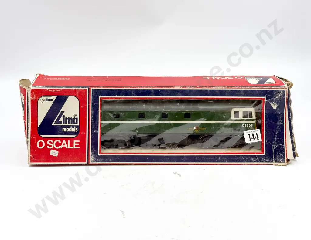 Lima O Scale Boxed Diesel Locomotive BR D6506 Image 1++