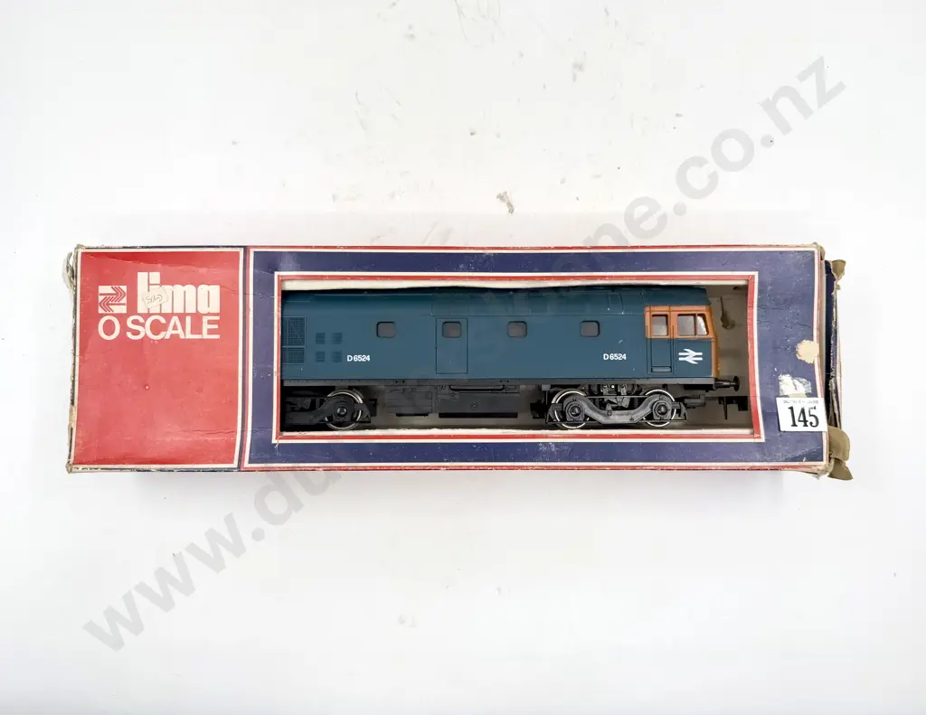 Lima O Scale Part Boxed Diesel Locomotive BR D6524 Image 1++