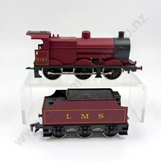 Lima O Scale 0-6-0 Locomotive & Tender 4683 LMS with Four Rolling Stock Wagons
