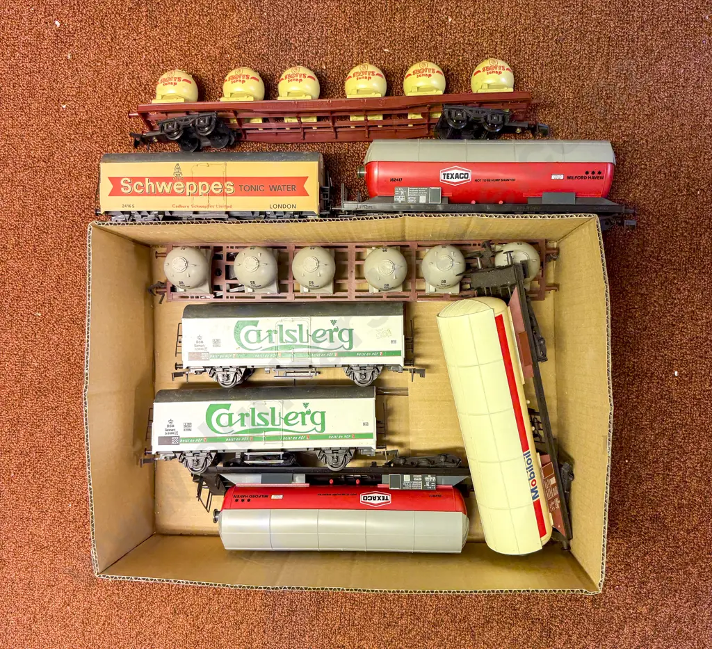 Lima O Scale Eight Rolling Stock Wagons Image 1++