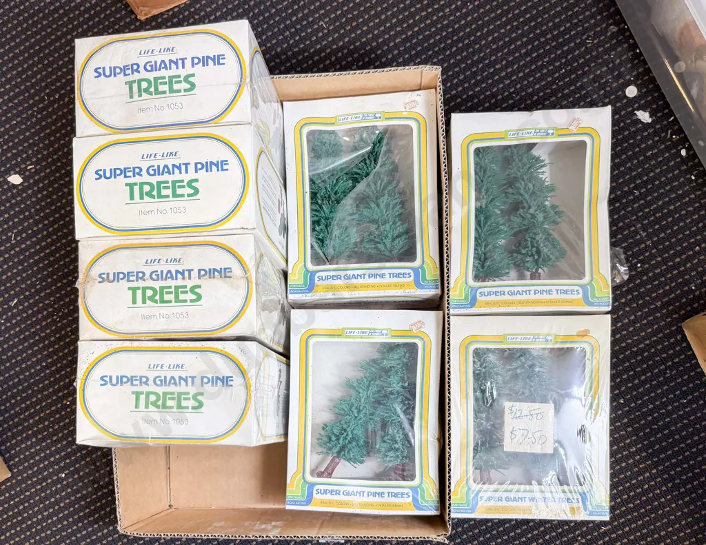 Life Like Eight Boxed Super Giant Pine Trees two in each box Image 1++