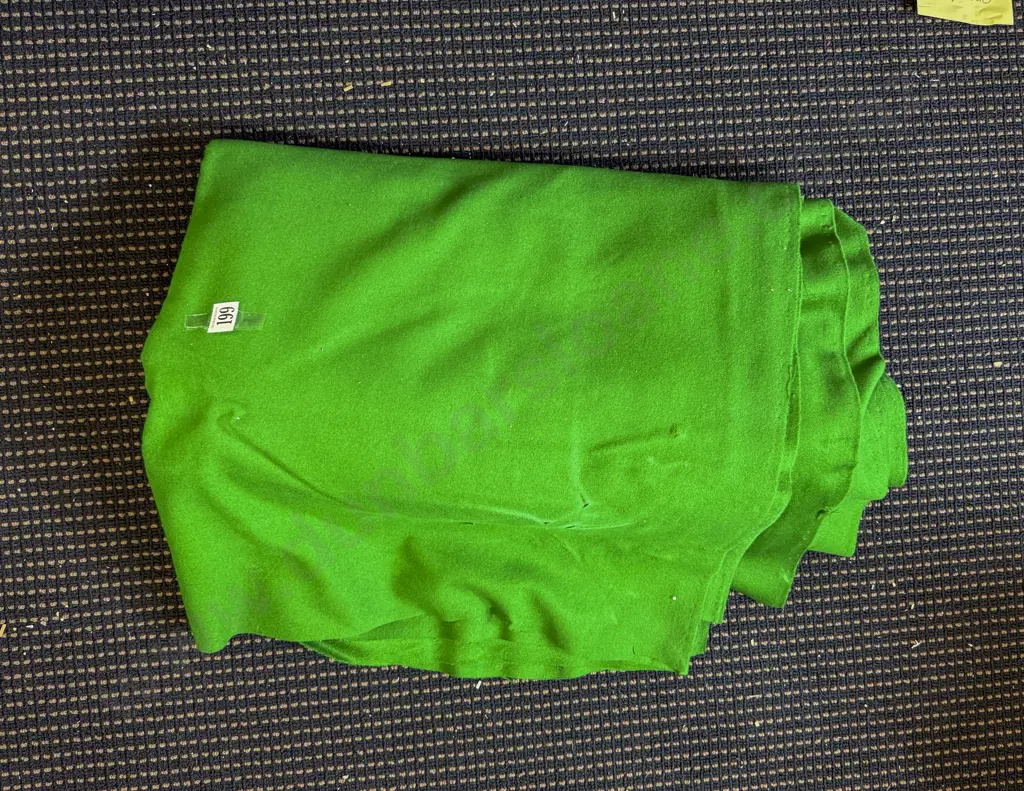 Large Piece of Green Baize Cloth Image 1++