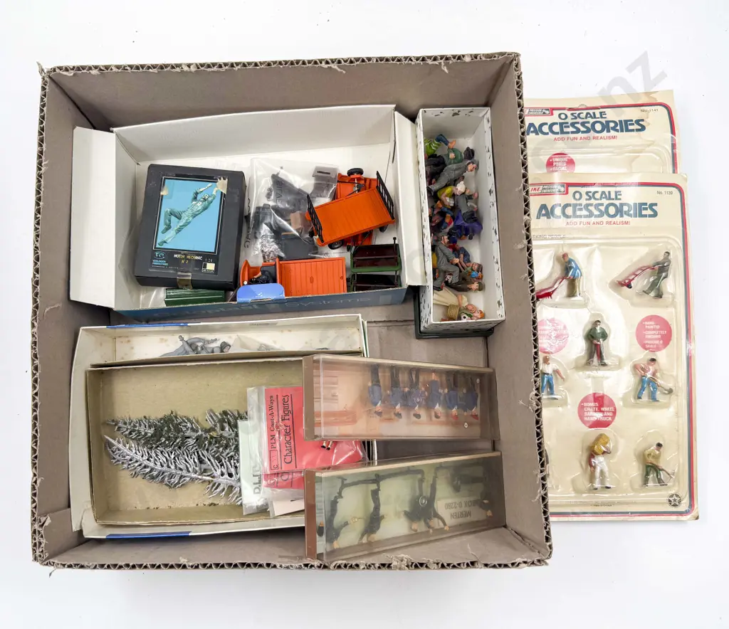 Various Manufacture Railway Figures with diecast undecorated figures Image 1++