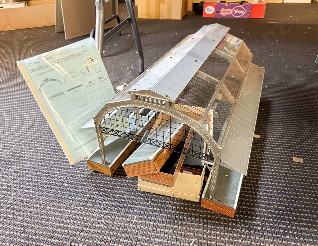 Ace Trains O Gauge Constructor Series Station Canopy AC1 & AC 1A Extensions Image 1++