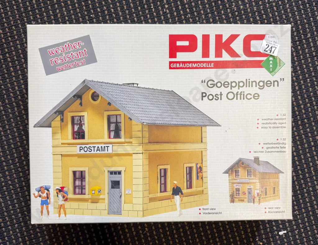 Piko Maxi 1:32 Scale Boxed Easy to Assemble Post Office Image 1++