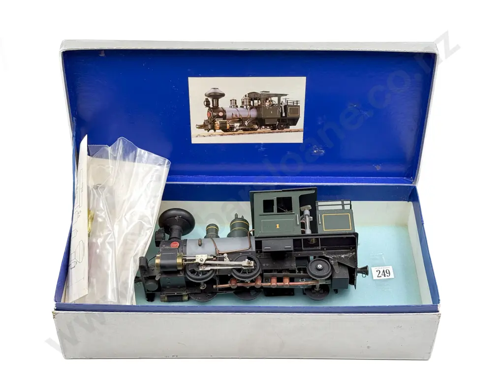 GOM Scale Model Boxed 1 Gauge (45mm) Baldwin B1 Rear Tank Live Steam Power Image 1++