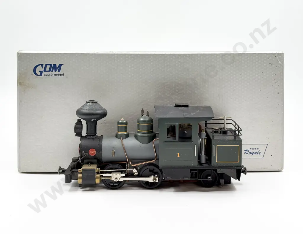 GOM Scale Model Boxed 1 Gauge (45mm) Baldwin B1 Rear Tank Live Steam Power Image 1++