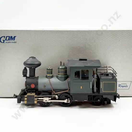 GOM Scale Model Boxed 1 Gauge (45mm) Baldwin B1 Rear Tank Live Steam Power