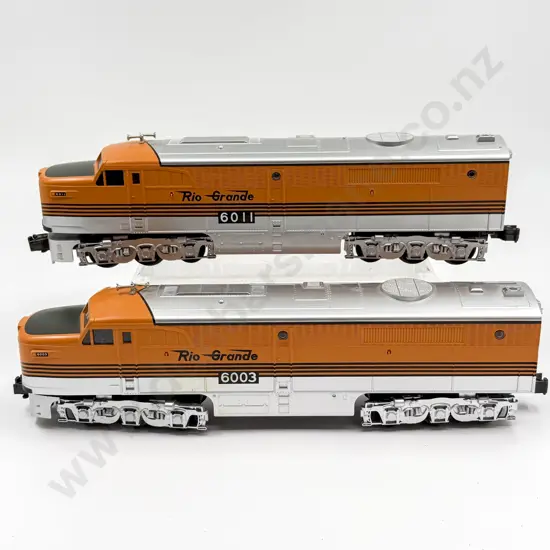 Rail King By MTH Trains Boxed O Gauge ALCO PA Diesel AA Set With B Unit