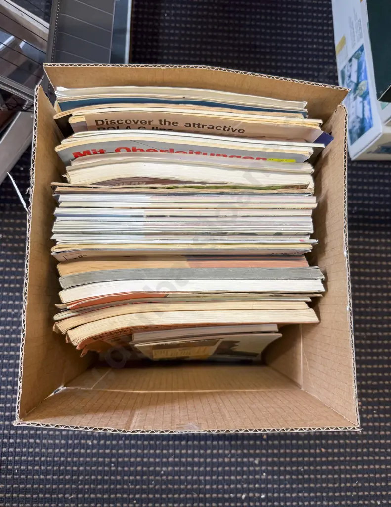 Carton Qty Mixed Railway Manufacture Product Catalogues and Magazines Image 1++