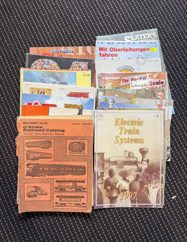 Carton Qty Mixed Railway Manufacture Product Catalogues and Magazines Image 1++