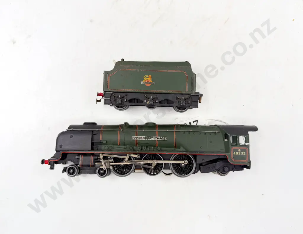 Hornby Dublo HO Gauge Unboxed 4-6-2 BR 46232 Duchess of Montrose Locomotive and Tender 3-Rail Image 1++