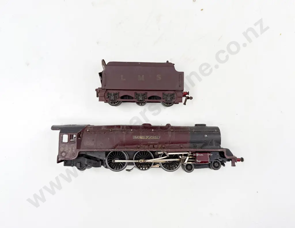 Hornby Dublo HO Gauge Unboxed 4-6-2 LMS 6231 Duchess of Atholl Locomotive and Tender 3-Rail Image 1++