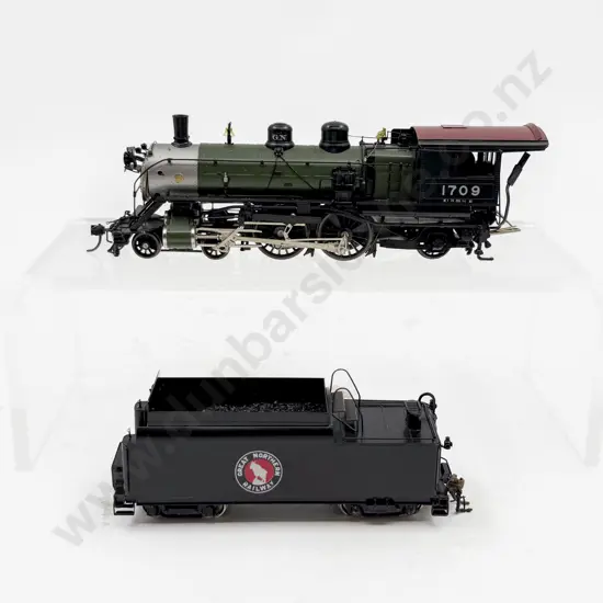 Oriental Ltd By Samhongsa All Brass Construction Great Northern 4-4-2 K-1 Locomotive & Tender