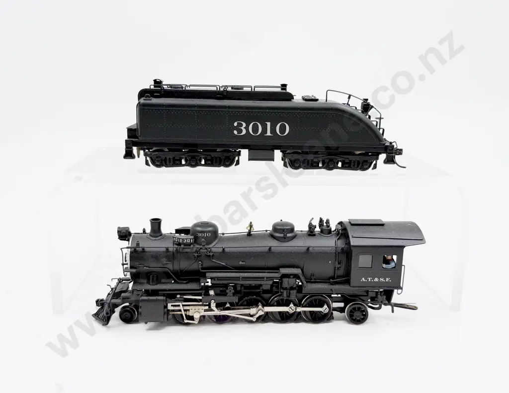 Western Models by Katsumi Mokeiten All Brass Construction 2-10-2 Locomotive & Tender Image 1++