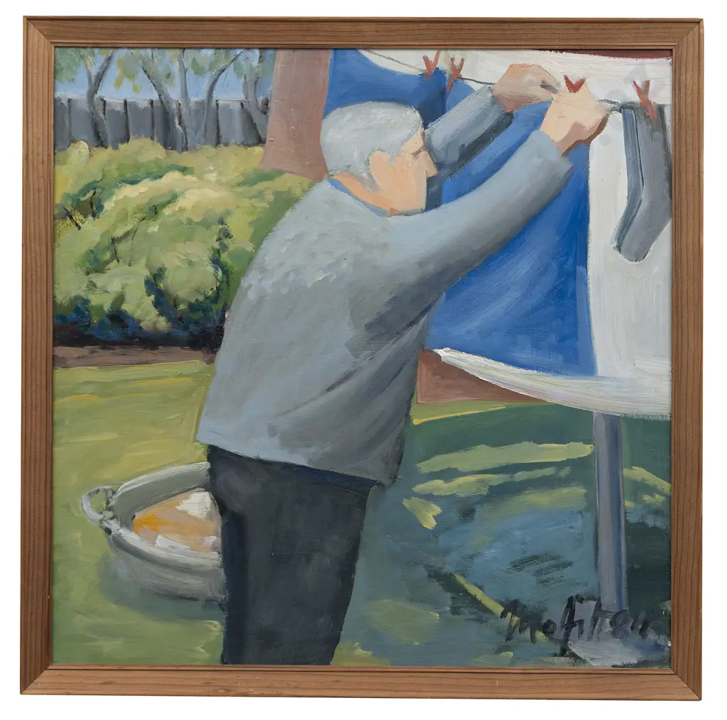 Trevor Moffitt  (1936 - 2006) - Wash Day Image 1++