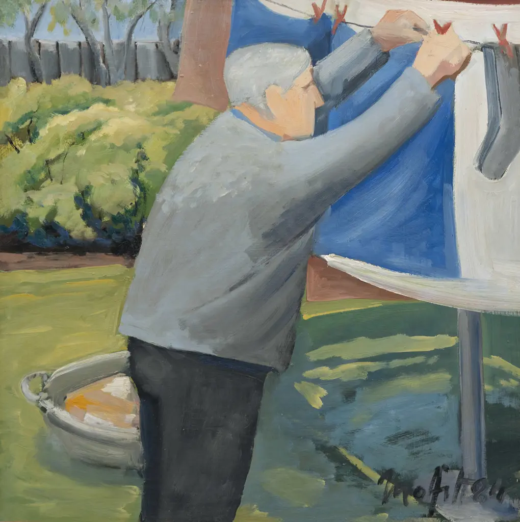 Trevor Moffitt  (1936 - 2006) - Wash Day Image 1++