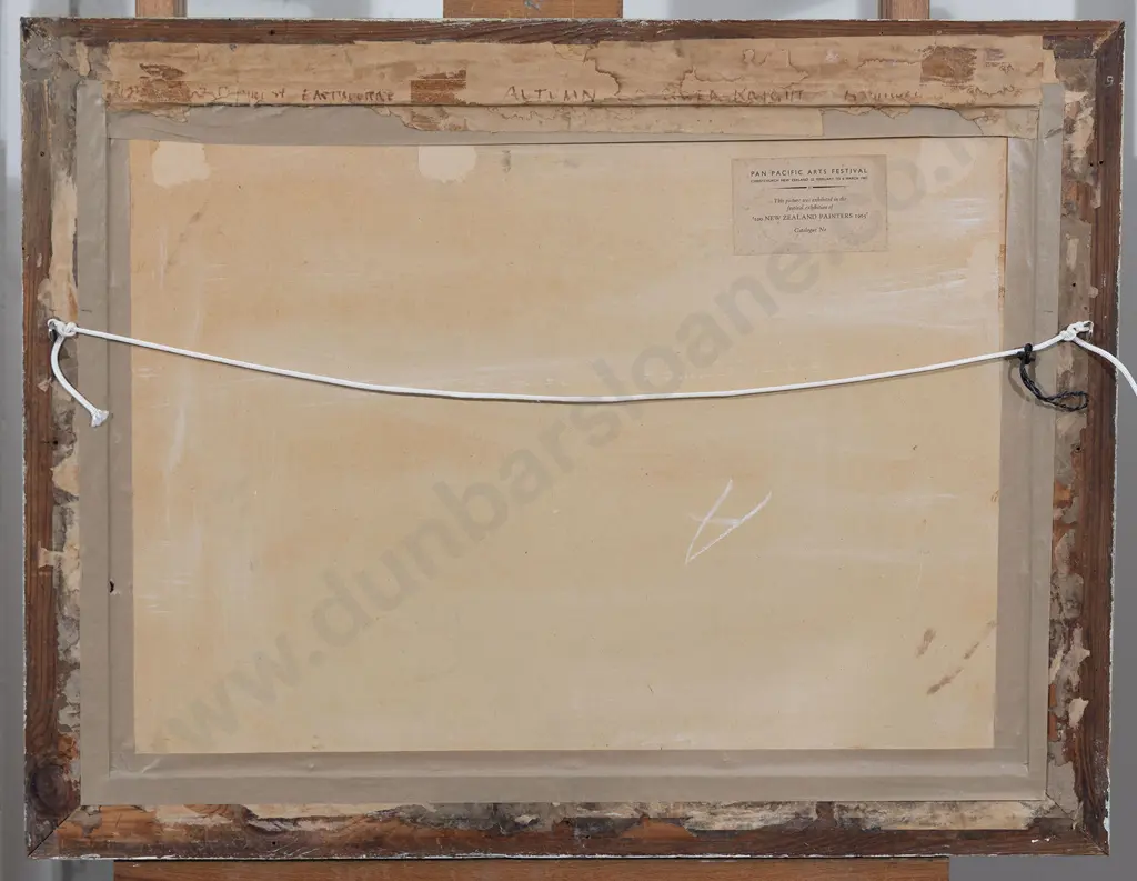 Gwen Knight (1888 - 1974) - Puriri at Eastbourne - Autumn Image 1++