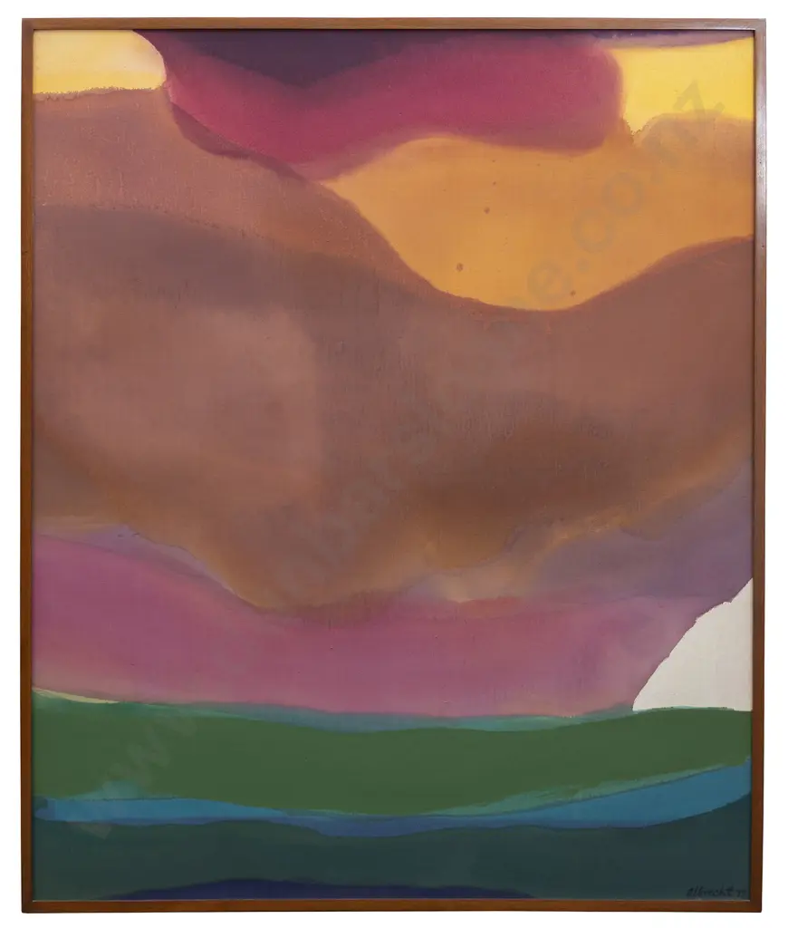 Gretchen Albrecht (b 1943) - Sienna Cloud Image 1++