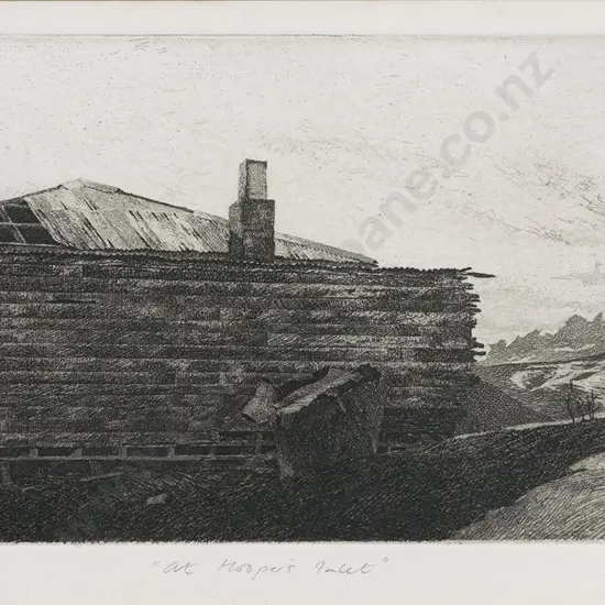 Grahame Sydney (b 1948) - At Hooper's Inlet