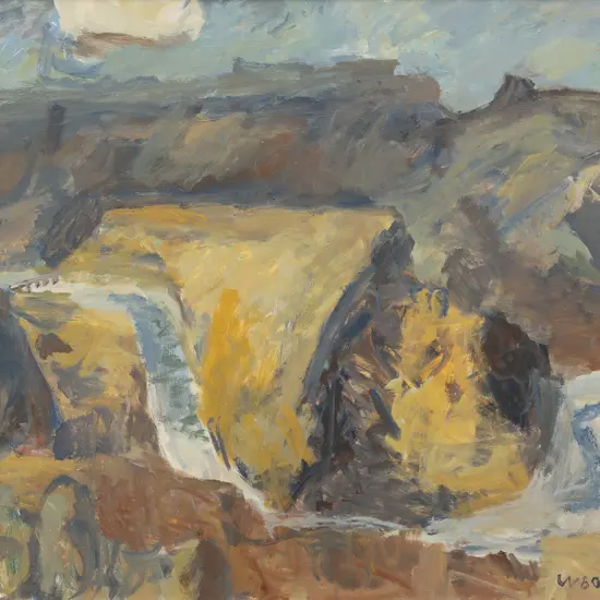 Mountford Tosswill (Toss) Woollaston (1910 - 1998) - Taramakau West Coast