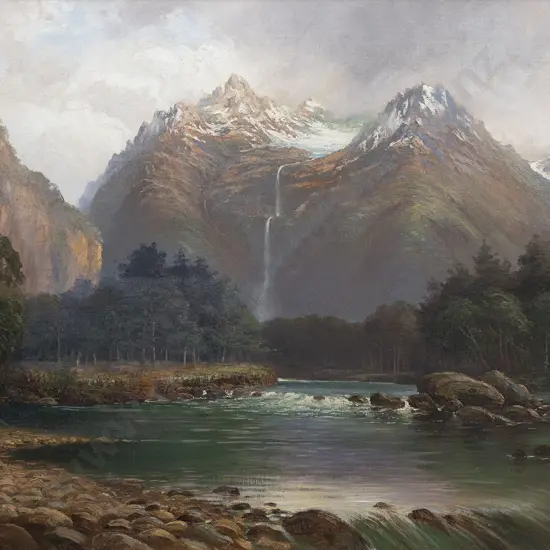 Charles Blomfield (1856 - 1945) - Greenstone River