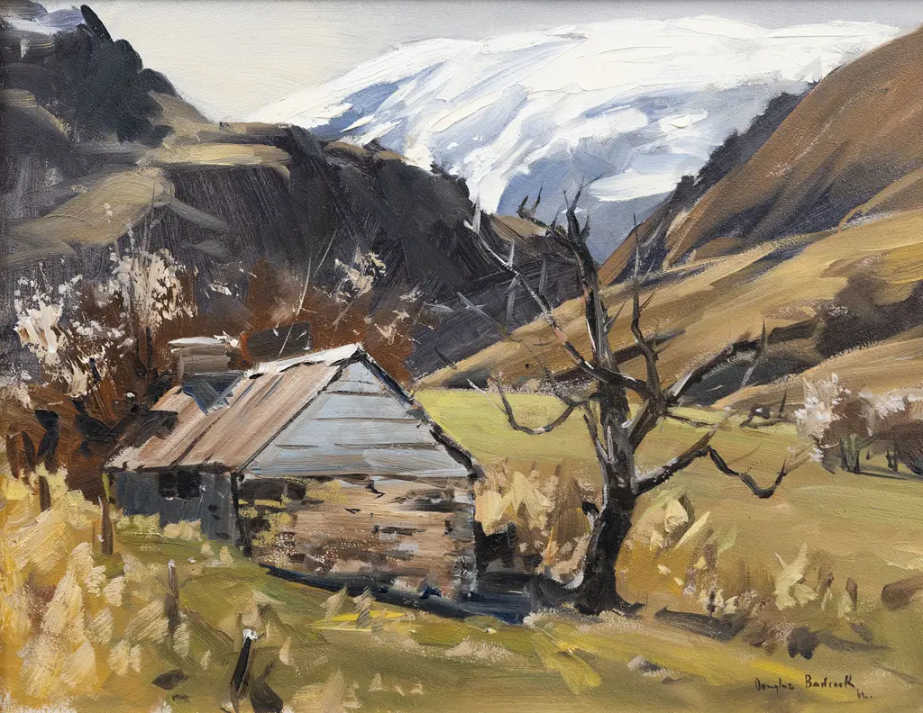 Douglas Badcock (1922 - 2009) - Miner's Cottage - Crown Terrace Image 1++