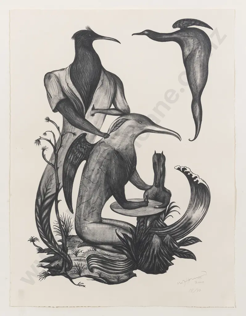 William (Bill) Hammond (1947 - 2021) - Untitled Image 1++