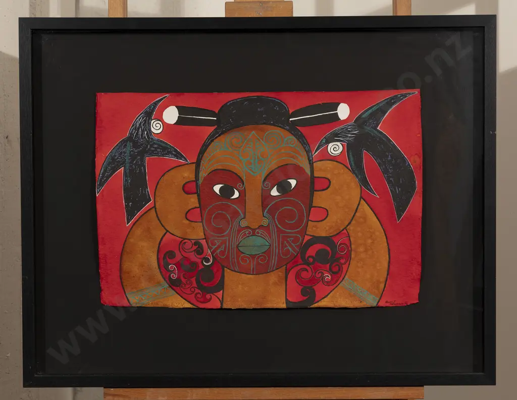 Robyn Kahukiwa (b 1940) - Tane Mataahi Image 1++