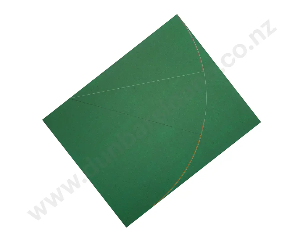 Milan Mrkusich (1925 - 2018) - Segmented Arc on Green Image 1++