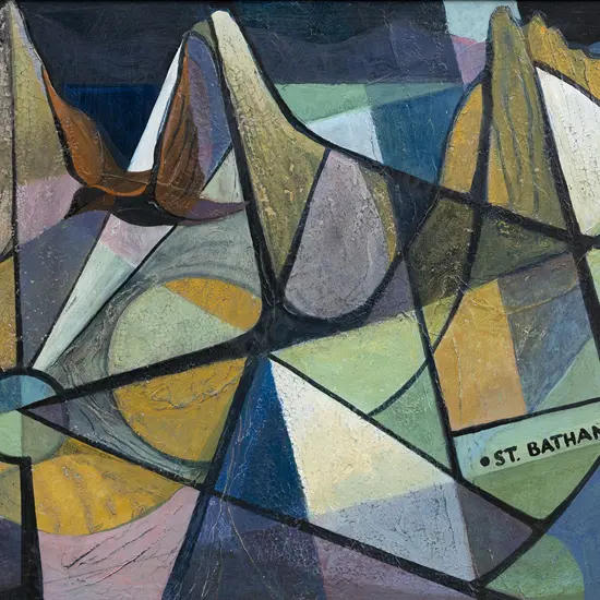 Frank Dean (1917 - 2008) - Visage of Time