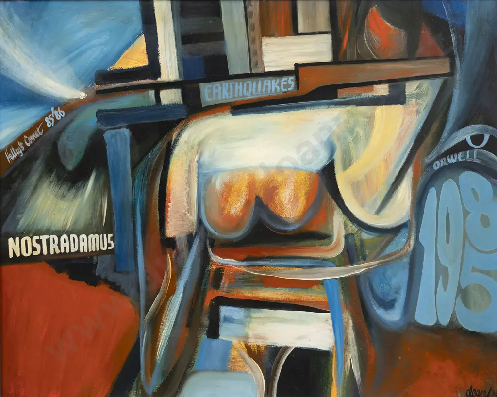 Frank Dean (1917 - 2008) - The Prophecy for 1985-1986 Image 1++