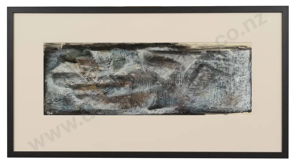 Melvin (Pat) Day (1923 - 2016) - Towards Wellington Harbour- from Ngaranga Image 1++