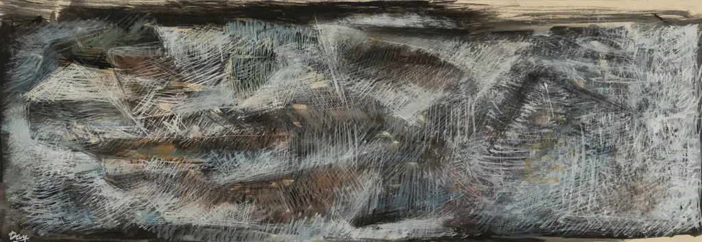 Melvin (Pat) Day (1923 - 2016) - Towards Wellington Harbour- from Ngaranga Image 1++