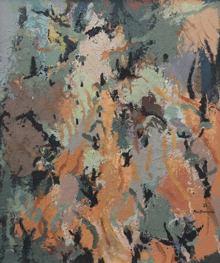 Douglas MacDiarmid (1922 - 2020) - Untitled Abstract Image 1++