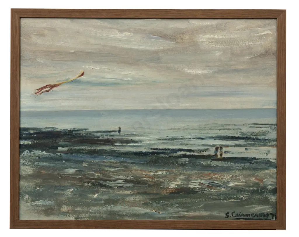 Sam Cairncross (1913 - 1976) - The Kite Paraparaumu Image 1++