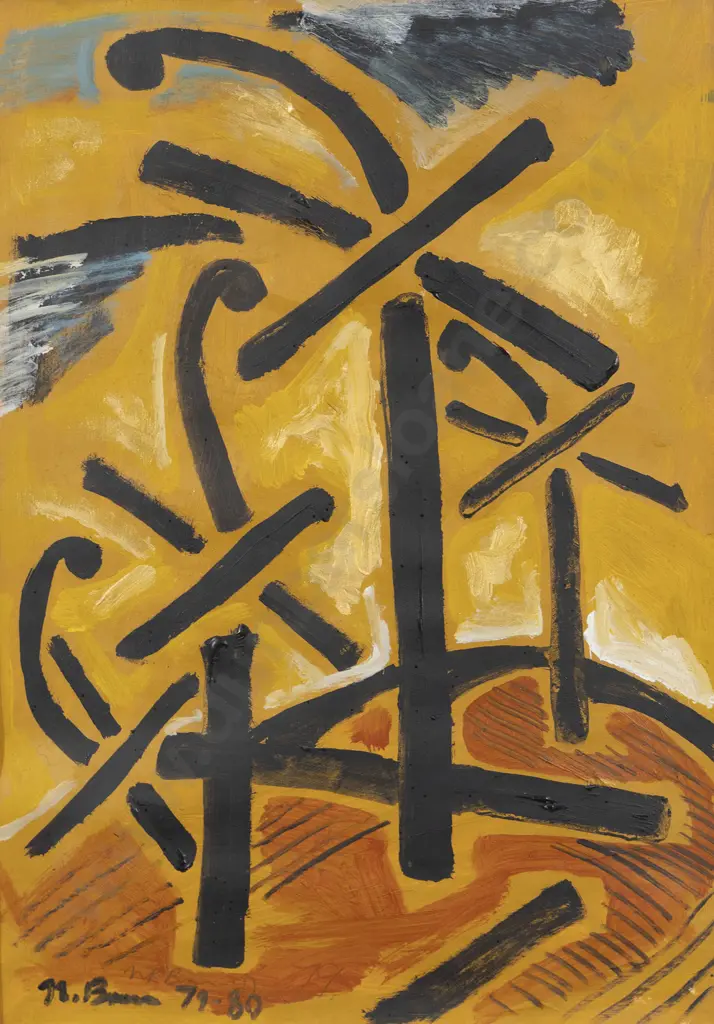 Nigel Brown (b 1949) - Four Ferns Image 1++