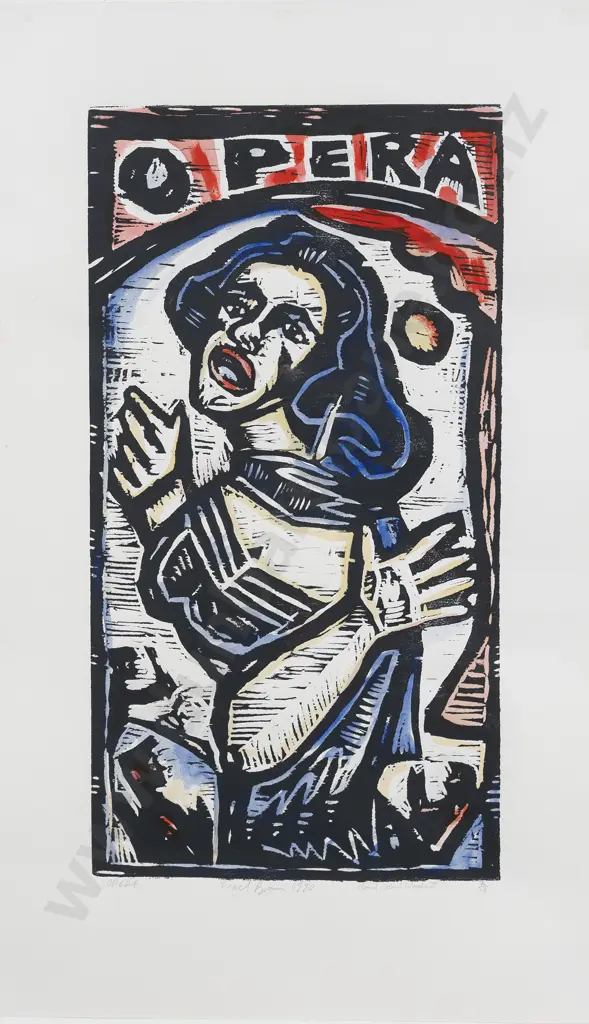 Nigel Brown (b 1949) - Opera Image 1++