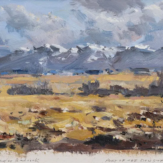 Douglas Badcock (1922 - 2009) - Part of the Dunstan Range