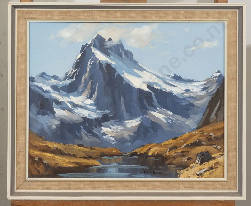 Peter Beadle (1933 - 2021) - South Island Mountain Landscape Image 1++