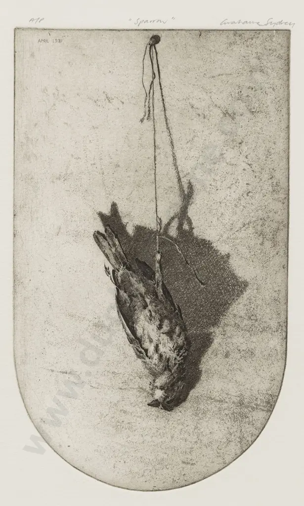 Grahame Sydney (b 1948) - Sparrow Image 1++